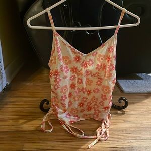 A light pretty top for vacation or during the summer.